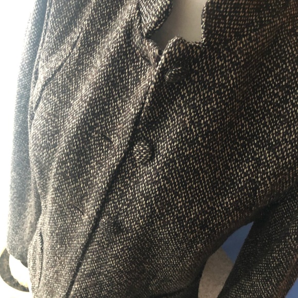 Tweed Military Jacket (missing one button) - Picture 3 of 8